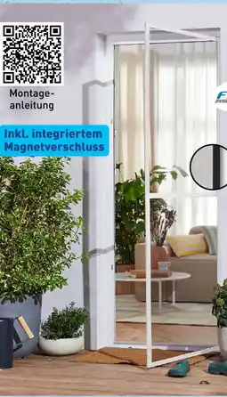Aldi Nord Insektenschutz-Tür Angebot