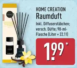 Aldi Nord Home creation raumduft Angebot