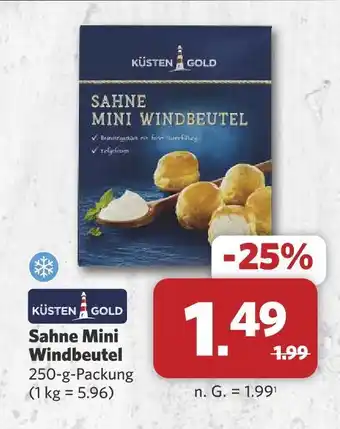 Combi Küsten gold sahne mini windbeutel Angebot