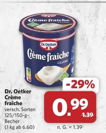 Combi Dr. oetker crème fraîche Angebot