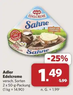 Combi Adler edelcreme Angebot