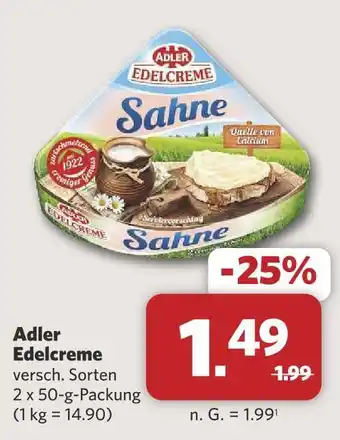 Combi Adler edelcreme Angebot