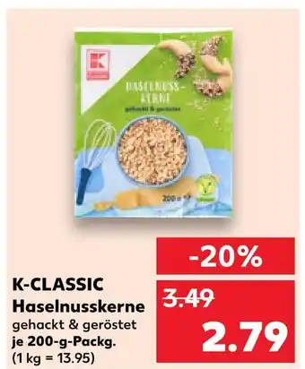 Kaufland K-classic haselnusskerne Angebot