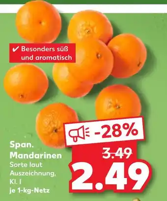 Kaufland Span. mandarinen Angebot
