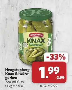 Combi Hengstenberg knax gewürzgurken Angebot