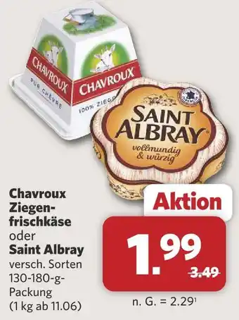 Combi Chavroux ziegenfrischkäse Angebot