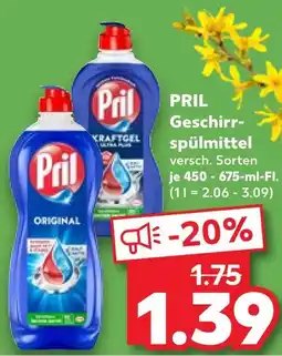 Kaufland Pril geschirrspülmittel original Angebot