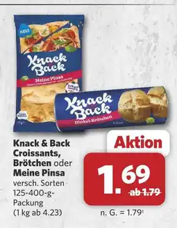 Combi Knack & back croissants Angebot