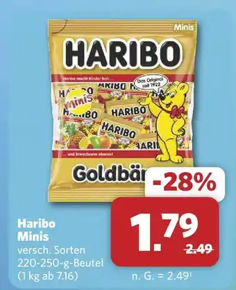 Combi Haribo minis Angebot