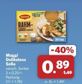 Combi Maggi delikatess soße Angebot