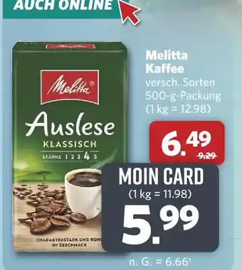 Combi Melitta kaffee Angebot