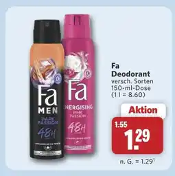 Combi Fa deodorant Angebot