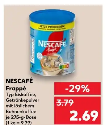 Kaufland Nescafé frappé Angebot