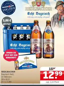 Getränke Quelle Redlbacher bayrisch hell Angebot