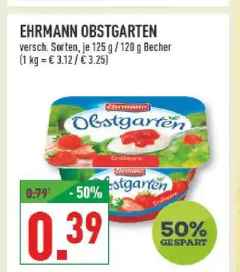Marktkauf Ehrmann obstgarten Angebot