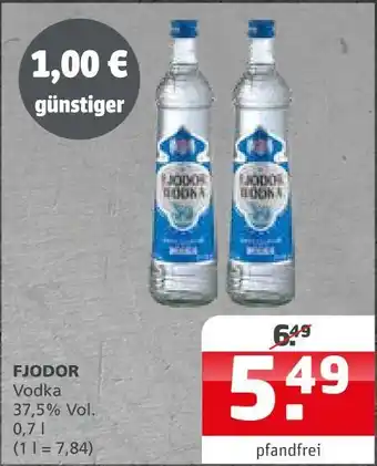 Getränke Quelle Fjodor vodka Angebot