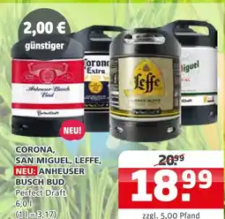 Getränke Quelle Corona perfect draft Angebot