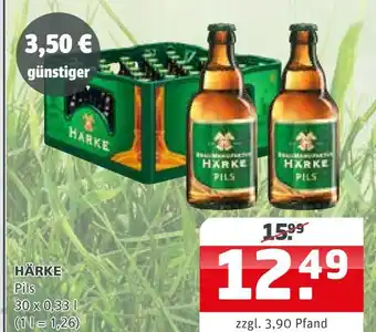 Getränke Quelle Härke pils Angebot