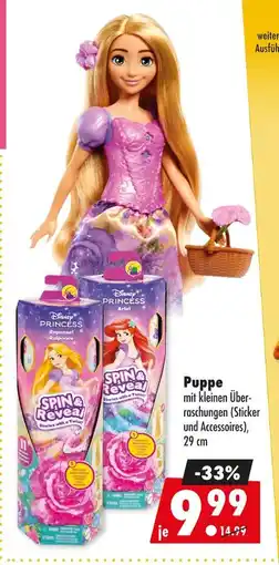 Mäc Geiz Disney princess puppe Angebot