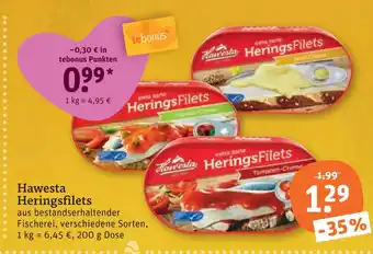 tegut Hawesta heringsfilets Angebot