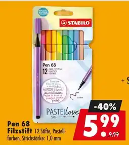 Mäc Geiz Stabilo pen 68 filzstift Angebot
