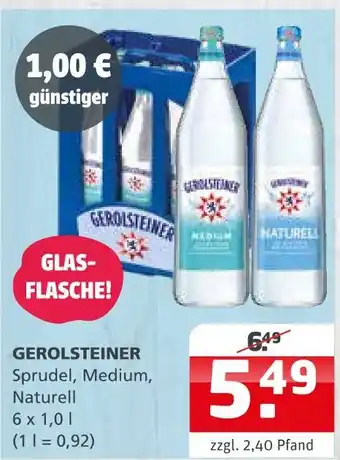 Getränke Quelle Gerolsteiner sprudel Angebot