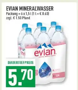 Marktkauf Evian mineralwasser Angebot