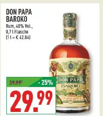 Marktkauf Don papa baroko Angebot