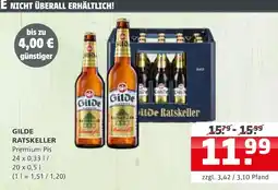 Getränke Quelle Gilde ratskeller premium pils Angebot