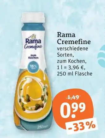tegut Rama cremfine Angebot