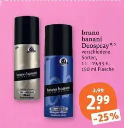 tegut Bruno banani deospray Angebot
