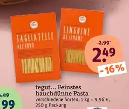 tegut Tegut... tagliatelle all'uovo Angebot