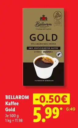 Lidl Bellarom kaffee gold Angebot