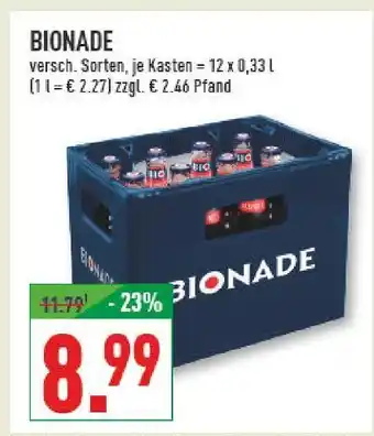 Marktkauf Bionade bio limonade Angebot