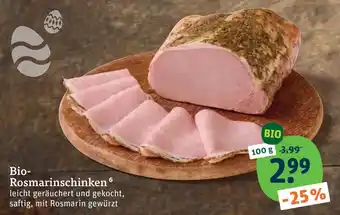 tegut Bio-rosmarinschinken Angebot