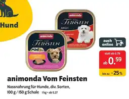 Das Futterhaus Animonda vom feinsten Angebot