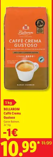 Lidl Bellarom caffè crema gustoso Angebot