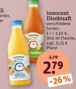 tegut Innocent direktsaft Angebot