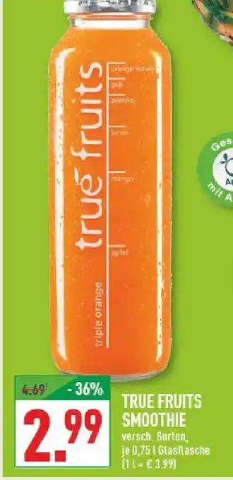 Marktkauf True fruits smoothie Angebot