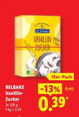 Lidl Belbake vanillin-zucker Angebot