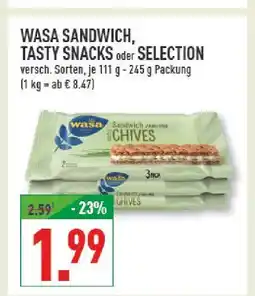 Marktkauf Wasa sandwich Angebot