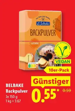Lidl Belbake backpulver Angebot