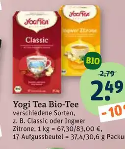 tegut Yogi tea bio-tee Angebot