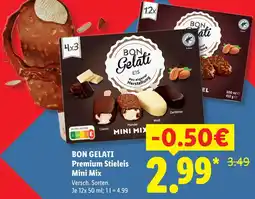 Lidl Bon gelati premium stieleis mini mix Angebot