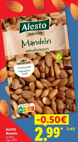 Lidl Alesto mandeln Angebot