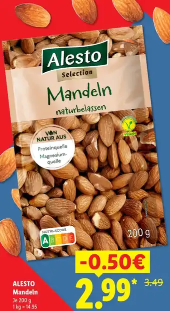 Alesto mandeln