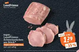 tegut Tegut... landprimus schweinerücken am stück Angebot