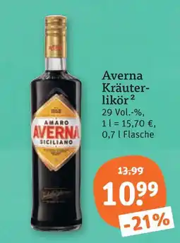 tegut Averna kräuterlikör Angebot