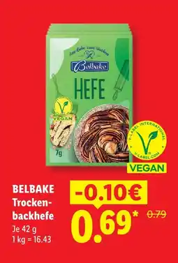 Lidl Belbake trockenbackhefe Angebot