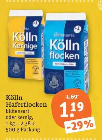 tegut Kölln haferflocken Angebot